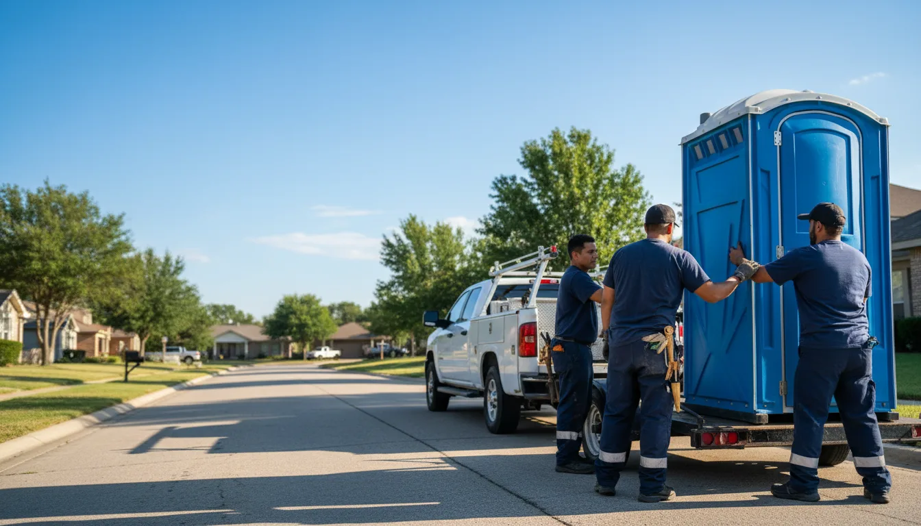 Portable Toilet Rental in Perryville, AR near me